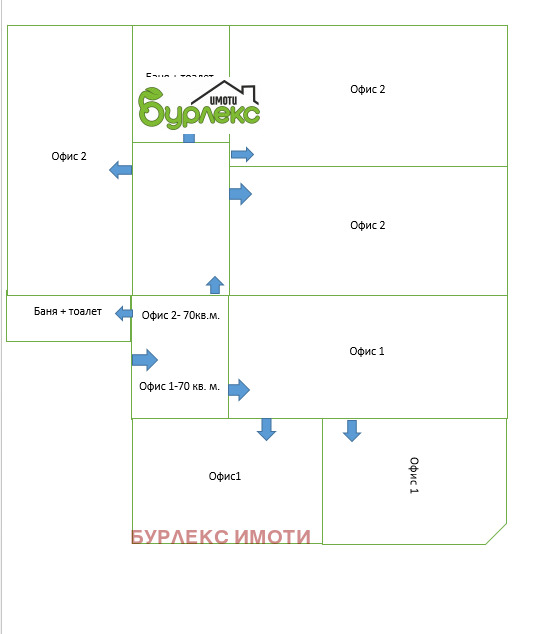 Продава ОФИС, гр. Варна, ВИНС-Червен площад, снимка 9 - Офиси - 49080381