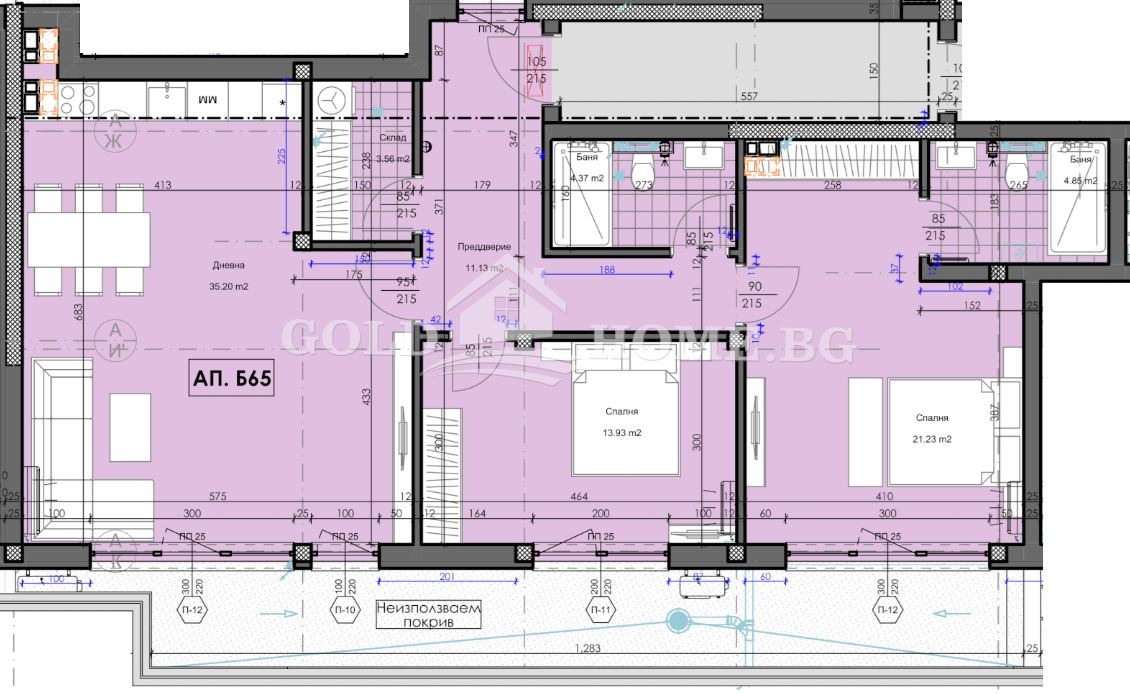 Продава 3-СТАЕН, гр. Пловдив, Гагарин, снимка 13 - Апартаменти - 54259075