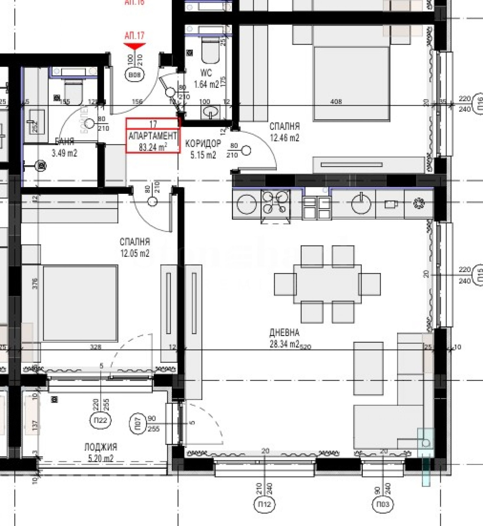 Продава 3-СТАЕН, гр. София, Малинова долина, снимка 4 - Апартаменти - 54939205