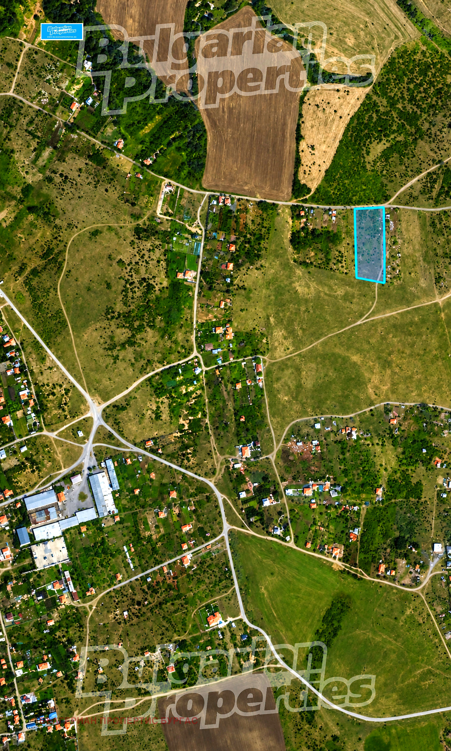 Продава ПАРЦЕЛ, гр. Бургас, Банево, снимка 4 - Парцели - 55223159