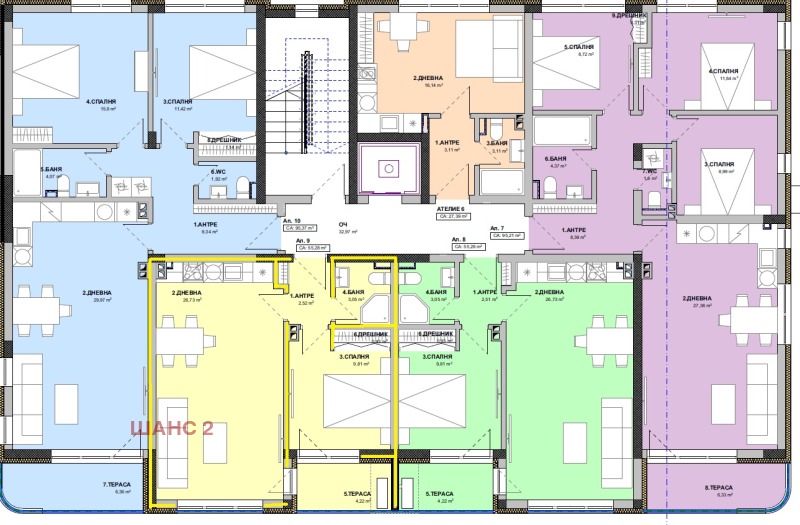 Προς πώληση  1 υπνοδωμάτιο Βαρνα , Βηνητσα , 62 τ.μ | 81198890 - εικόνα [5]