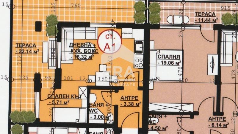 Te koop  Studio Chaskovo , Orfej , 71 m² | 97006825