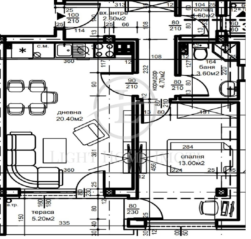 Te koop  1 slaapkamer Plovdiv , Belomorski , 70 m² | 49496745 - afbeelding [5]
