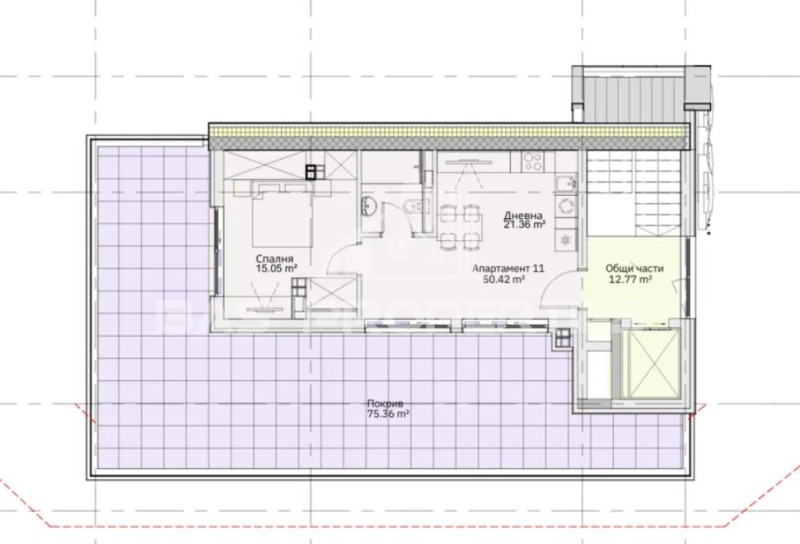 Продава  2-стаен град София , Левски , 137 кв.м | 65966124 - изображение [2]
