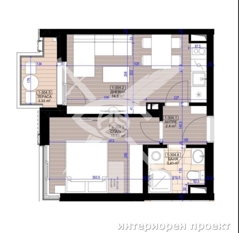 Zu verkaufen  1 Schlafzimmer Sofia , Poligona , 60 qm | 76266851 - Bild [7]