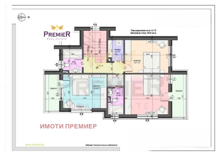Продава КЪЩА, гр. Бургас, Крайморие, снимка 7 - Къщи - 55428749