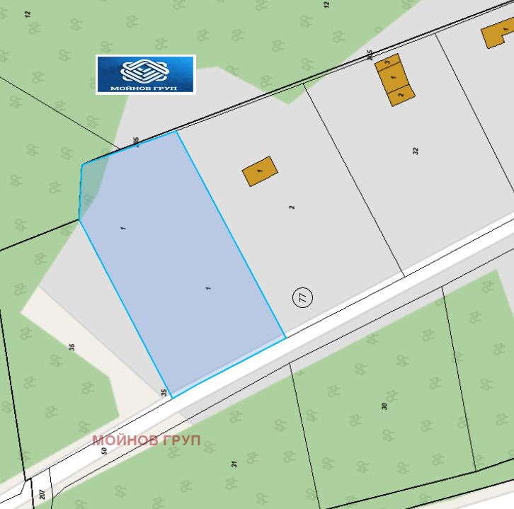 Продава ПАРЦЕЛ, гр. Костинброд, област София област, снимка 2 - Парцели - 52799523