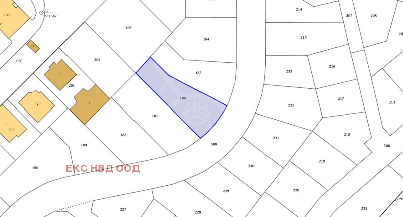 Продава ПАРЦЕЛ в област Пловдив, гр. Асеновград - 1043 кв.м / При запитване, ЕКС НВД ПЛОВДИВ ООД