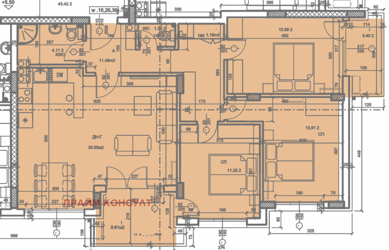 Продава 4-СТАЕН, гр. Пловдив, Христо Смирненски, снимка 2 - Апартаменти - 53095178
