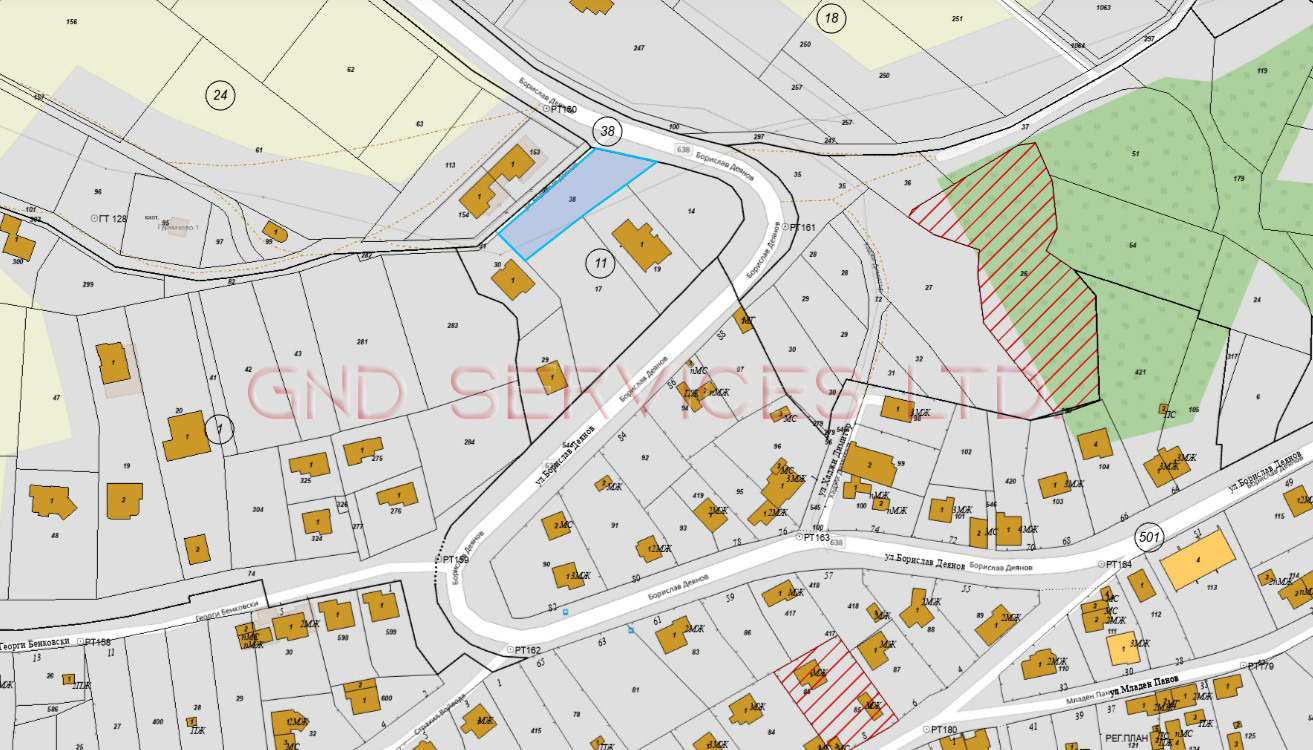Продава ПАРЦЕЛ, гр. Божурище, област София област, снимка 10 - Парцели - 54038154