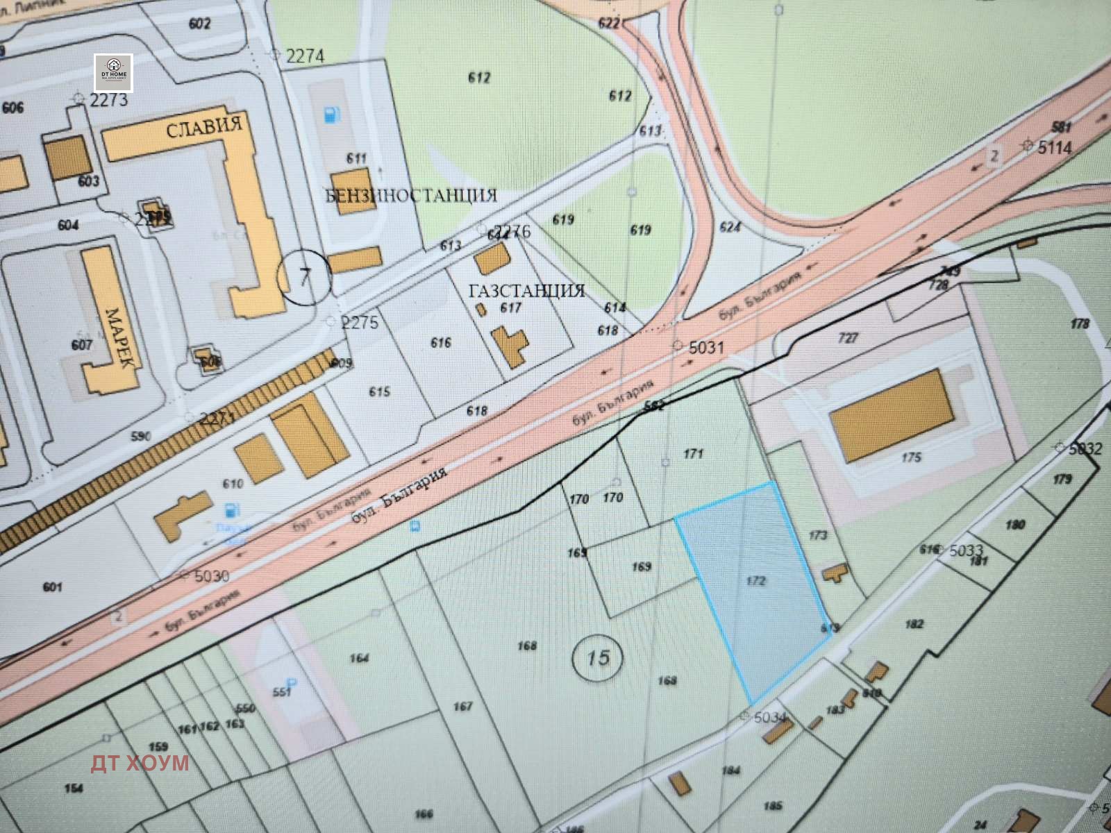 Продава ПАРЦЕЛ, гр. Русе, в.з. Кръста