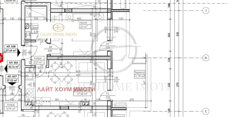 Myytävänä  1 makuuhuone Plovdiv , Gagarin , 72 neliömetriä | 34968759 - kuva [2]