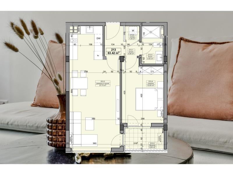 Satılık  1 yatak odası Sofia , Lyulin 5 , 71 metrekare | 39105755 - görüntü [8]