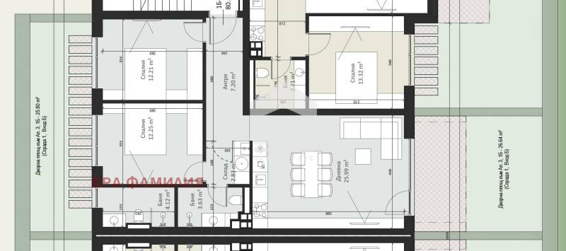 Продава 3-СТАЕН, гр. София, Малинова долина, снимка 2 - Апартаменти - 53736542