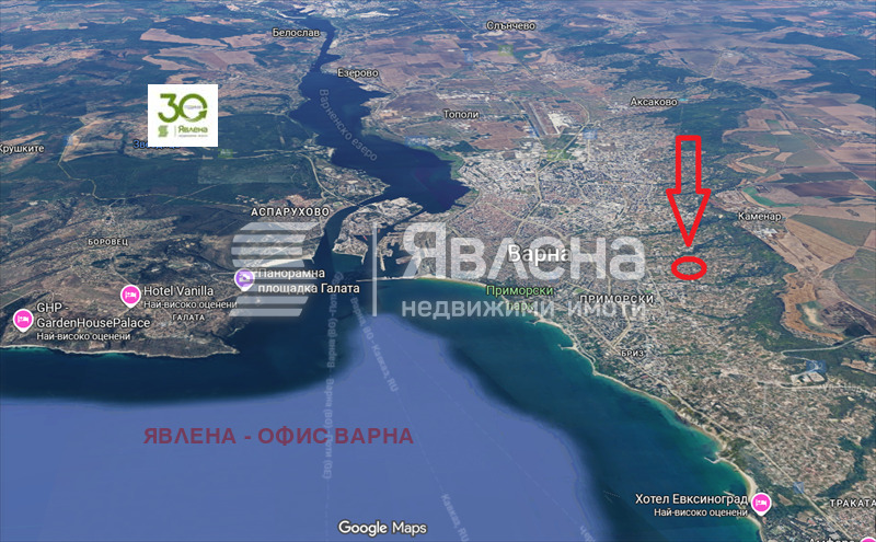 Продава ПАРЦЕЛ, гр. Варна, Изгрев