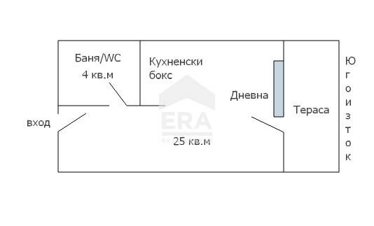 Til salgs  Studio region Varna , Sjkorpilovtsi , 37 kvm | 77908173 - bilde [8]