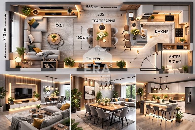 Продава 2-СТАЕН, гр. София, Симеоново, снимка 3 - Апартаменти - 53285741