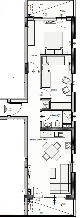 Продава 3-СТАЕН, гр. Бургас, Изгрев, снимка 10 - Апартаменти - 53160506