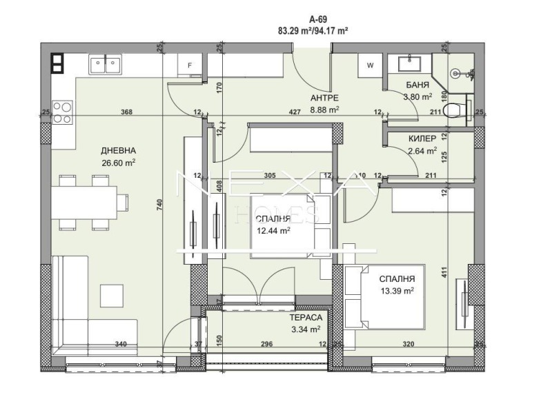 Продава 3-СТАЕН, гр. Варна, Владислав Варненчик 1, снимка 2 - Апартаменти - 53559485
