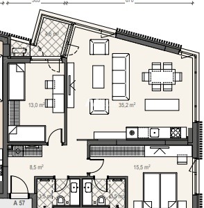 Продава 3-СТАЕН, гр. София, Манастирски ливади, снимка 5 - Апартаменти - 55377067