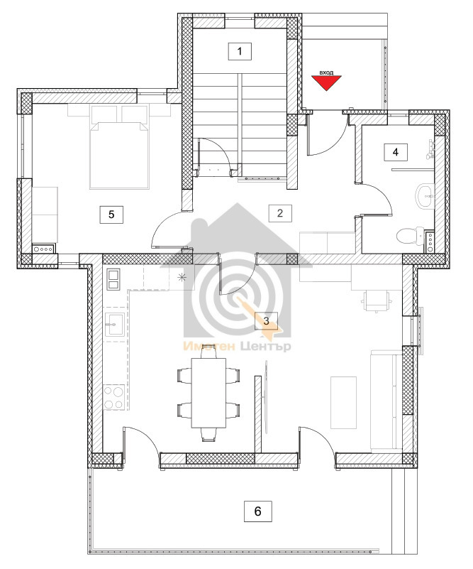 На продаж  Будинок Перник , Байкушева махала , 150 кв.м | 56834205 - зображення [5]