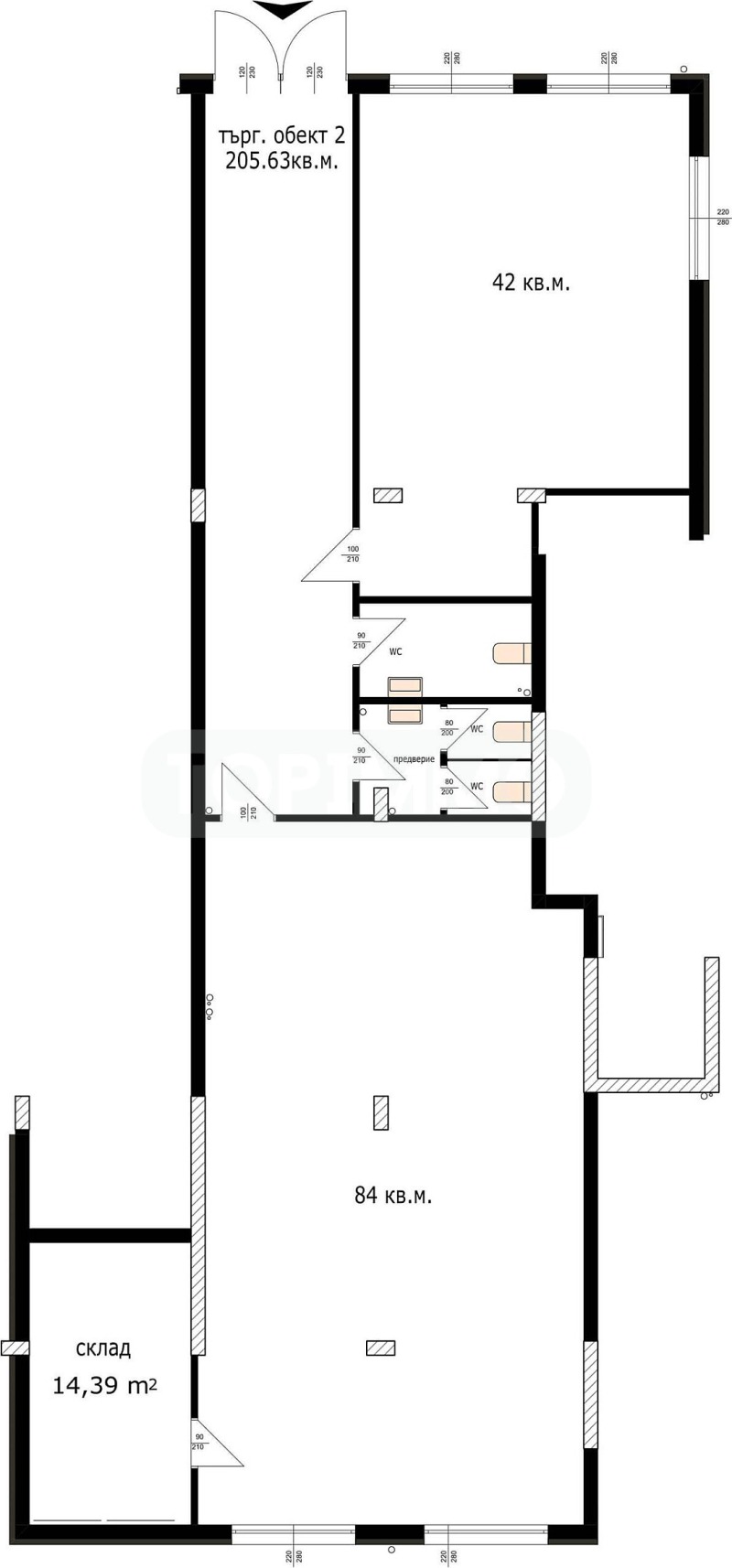 Продава МАГАЗИН, гр. Варна, Кайсиева градина, снимка 5 - Магазини - 52451685