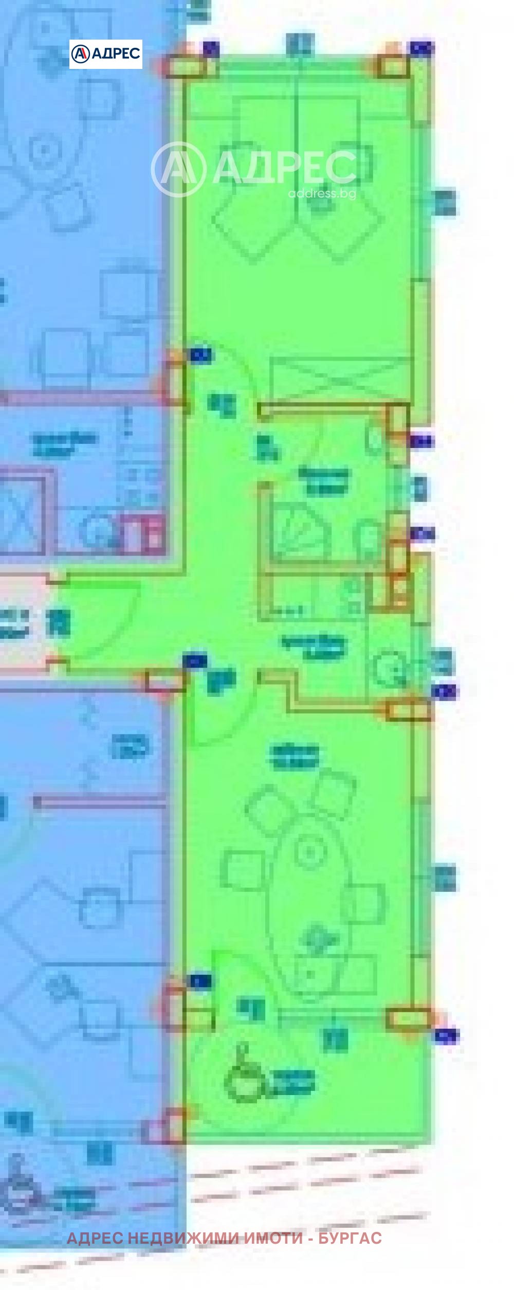 Продава 2-СТАЕН, гр. Бургас, Славейков, снимка 4 - Апартаменти - 54029755