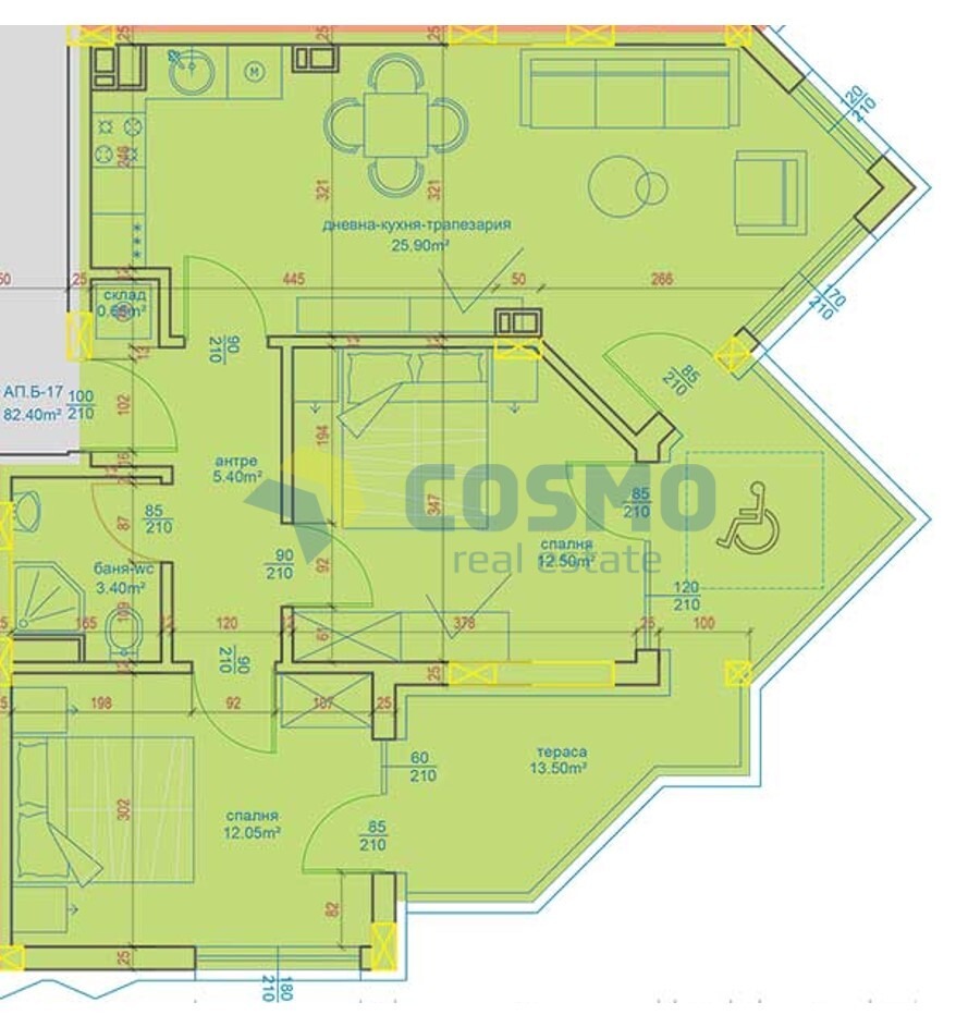 Продава 3-СТАЕН, гр. Поморие, област Бургас, снимка 7 - Апартаменти - 56102928