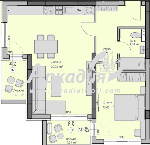 Na prodej  1 ložnice Plovdiv , Christo Smirnenski , 84 m2 | 55004565