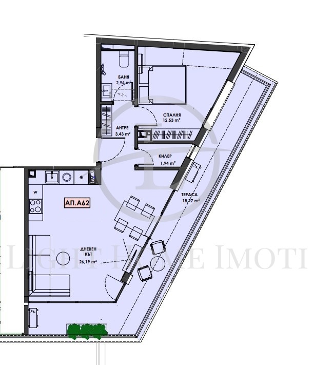 Till salu  1 sovrum Plovdiv , Hristo Smirnenski , 95 kvm | 12395872 - bild [4]