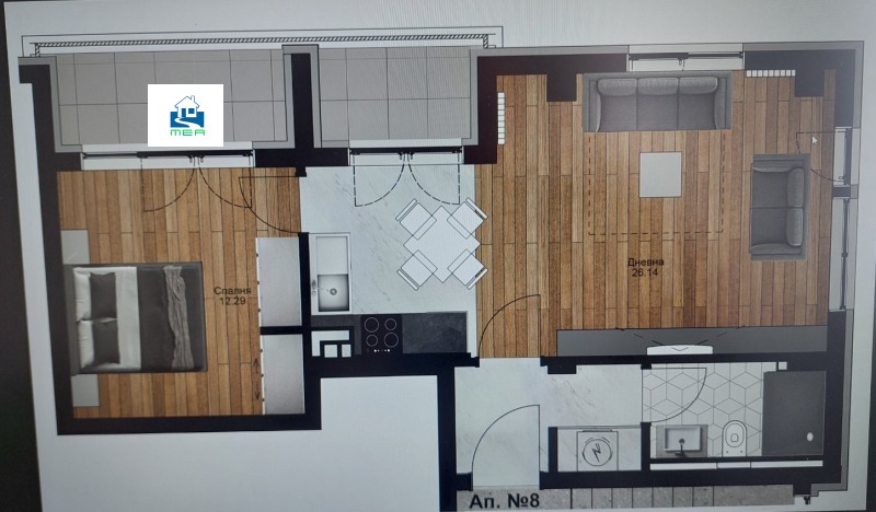 Продава 2-СТАЕН, гр. Плевен, Идеален център