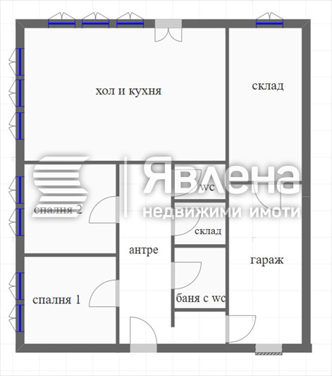 Продава КЪЩА, с. Граф Игнатиево, област Пловдив, снимка 8 - Къщи - 54336858