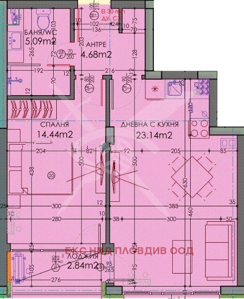 Продава 2-СТАЕН, гр. Пловдив, Тракия