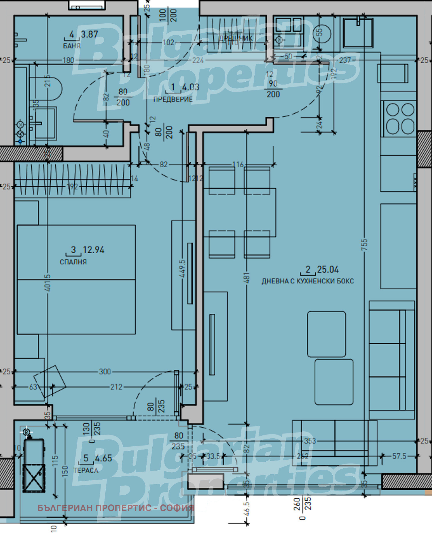 Продава 2-СТАЕН, гр. София, Малинова долина, снимка 3 - Апартаменти - 54293969
