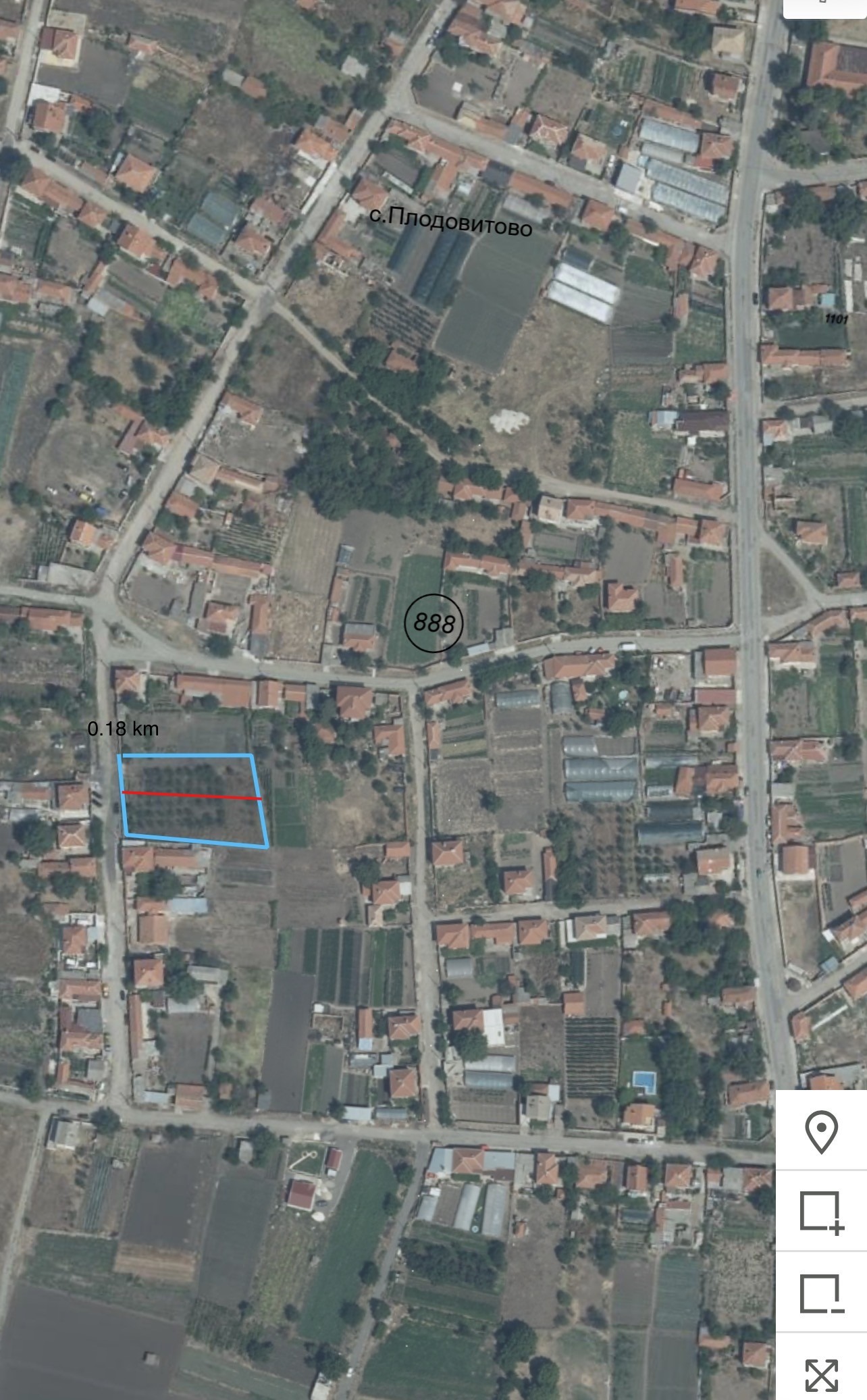 Продава ПАРЦЕЛ, с. Плодовитово, област Стара Загора