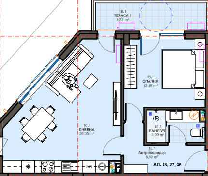 Продава 2-СТАЕН, гр. Поморие, област Бургас, снимка 2 - Апартаменти - 54177793