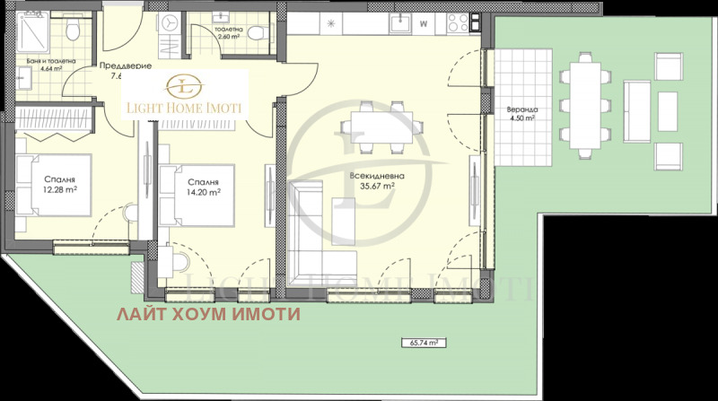 Satılık  2 yatak odası Plovdiv , Ostromila , 172 metrekare | 99274182 - görüntü [11]