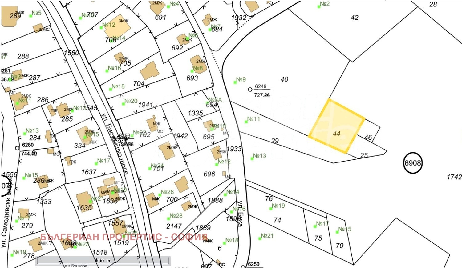 Продава ПАРЦЕЛ, гр. София, в.з.Малинова долина, снимка 2 - Парцели - 54543684