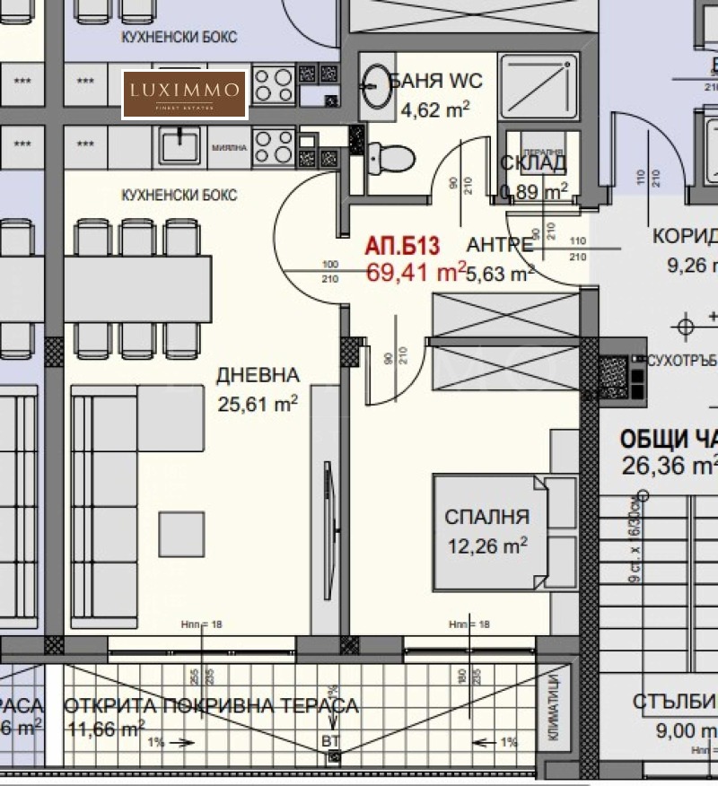 Продава 2-СТАЕН, гр. София, Горна баня, снимка 2 - Aпартаменти - 48719571