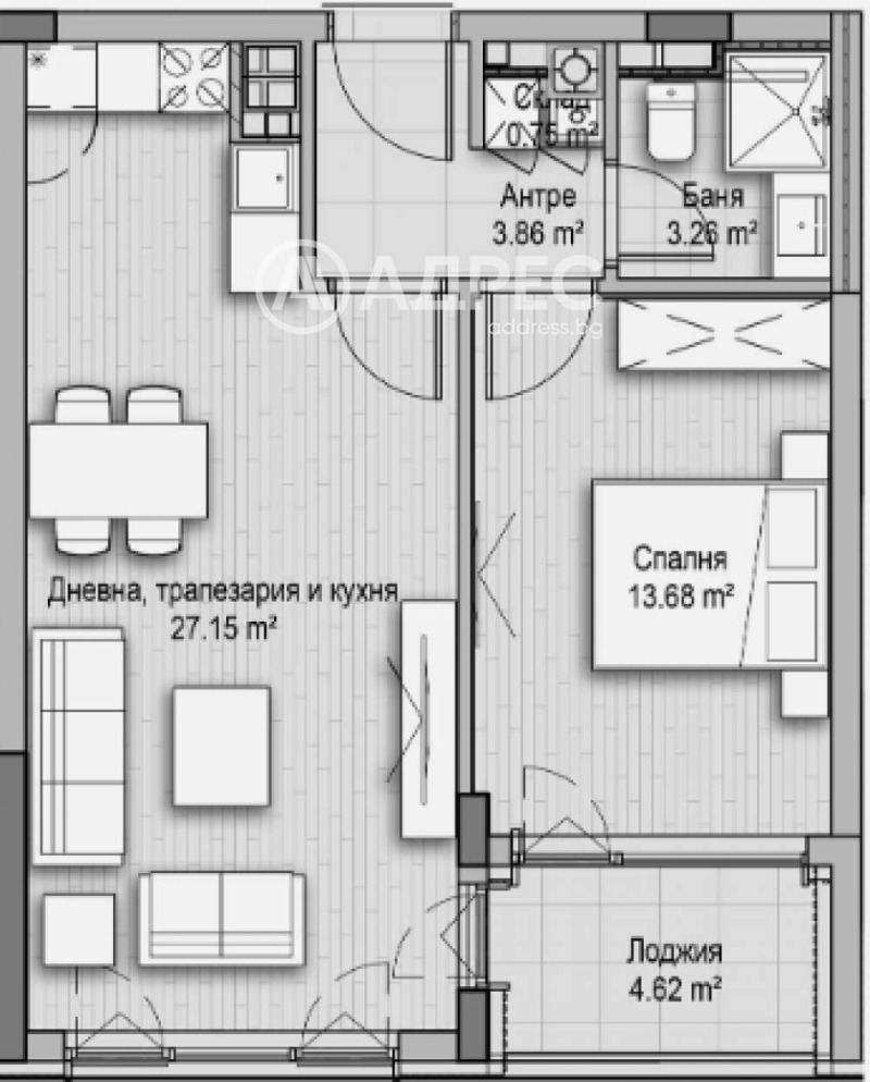 Продава 2-СТАЕН, град София, Витоша • 189000 € / 369651.87 лв. • 72859491 1