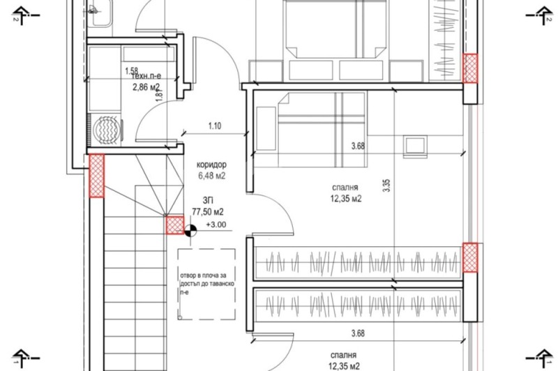 Продава КЪЩА, с. Марково, област Пловдив, снимка 3 - Къщи - 53590162