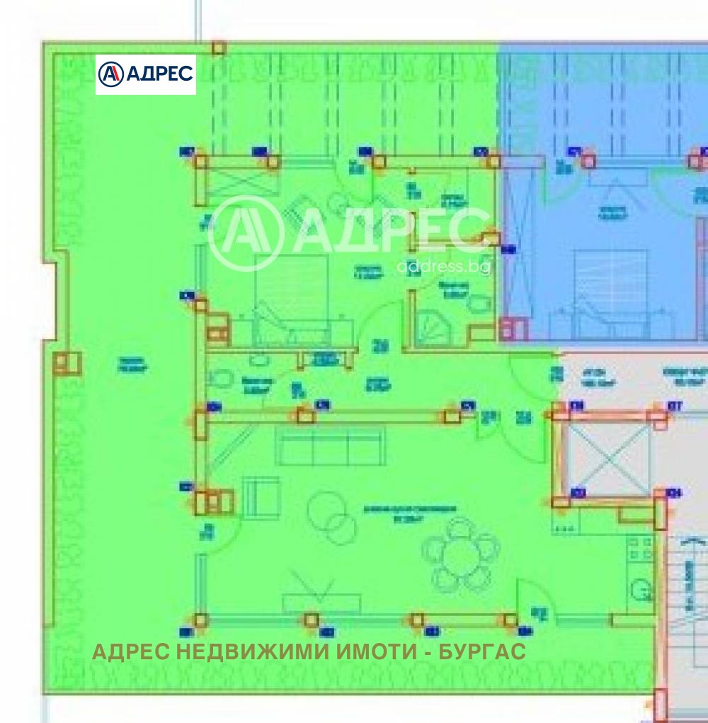 Продава 2-СТАЕН, гр. Бургас, Славейков, снимка 4 - Апартаменти - 54841684