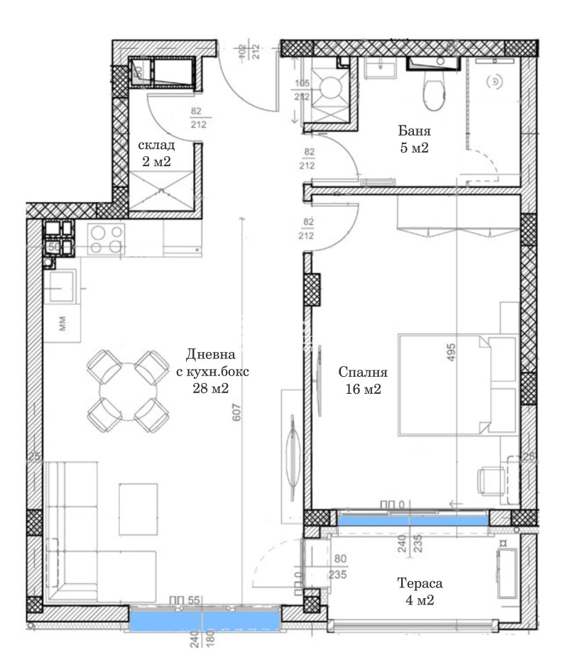 Продава 2-СТАЕН, гр. Пловдив, Център, снимка 2 - Апартаменти - 52488954