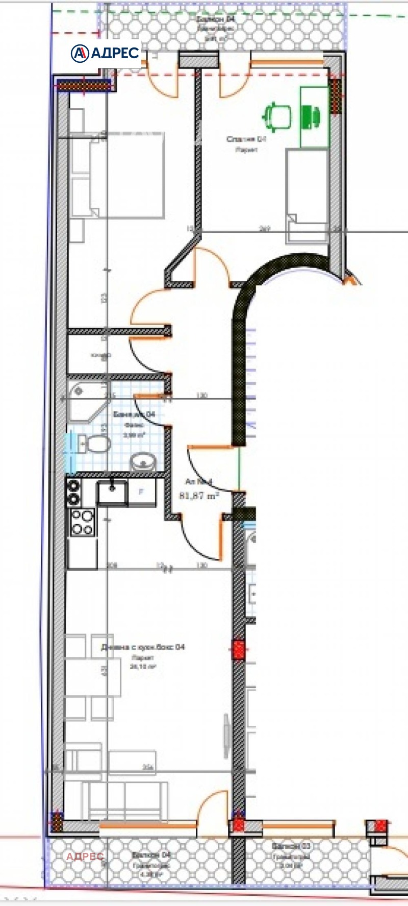 À venda  2 quartos Varna , Levski 1 , 99 m² | 47045951 - imagem [4]