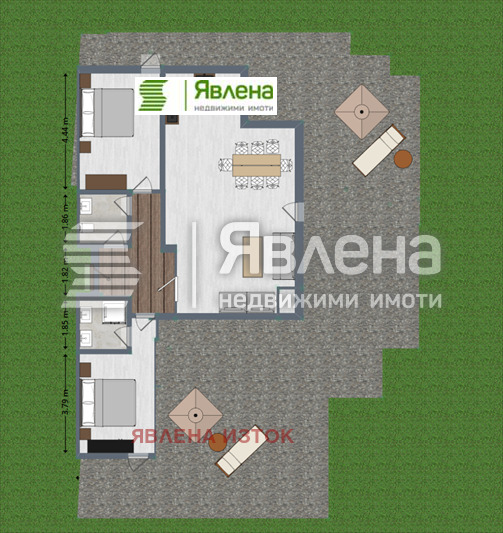 Продава 3-СТАЕН, гр. София, Симеоново, снимка 14 - Апартаменти - 53251419