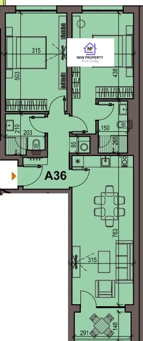 Продава 3-СТАЕН, гр. Бургас, Сарафово, снимка 3 - Апартаменти - 53460560