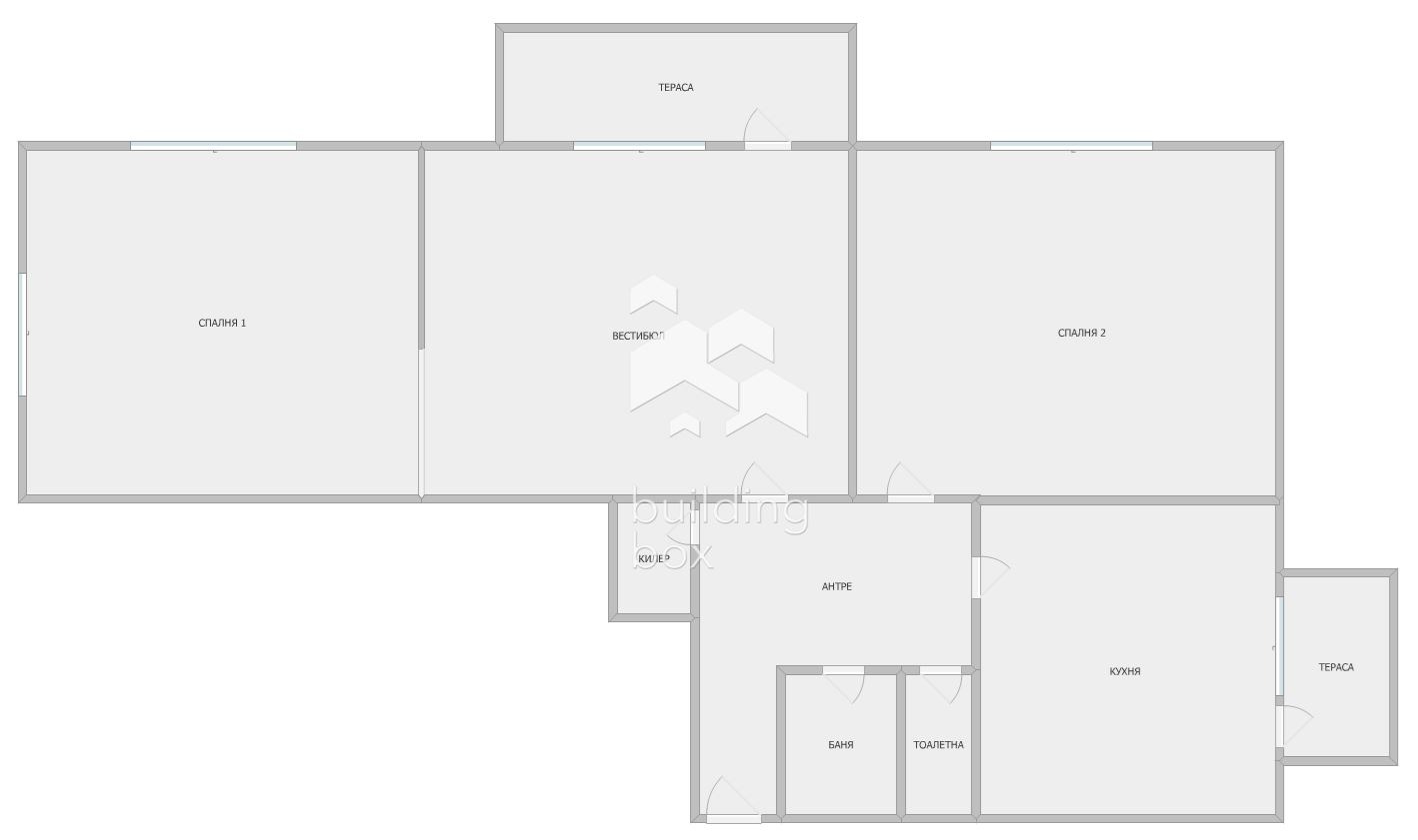 Продава 3-СТАЕН, гр. София, Център, снимка 2 - Апартаменти - 56114330