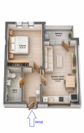 Продава 2-СТАЕН, град София, Сердика • 152000 € / 297286.16 лв. • 91349037 1