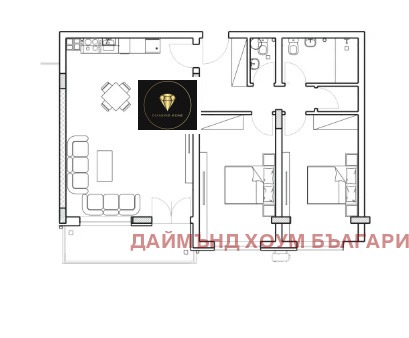 For Sale  2 bedroom Plovdiv , Mladezhki Halm , 115 sq.m | 73237801 - image [2]