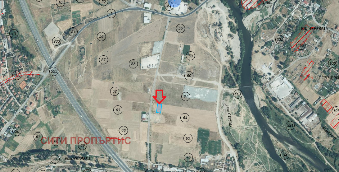 Продава ПАРЦЕЛ, с. Мощанец, област Благоевград, снимка 3 - Парцели - 54307375